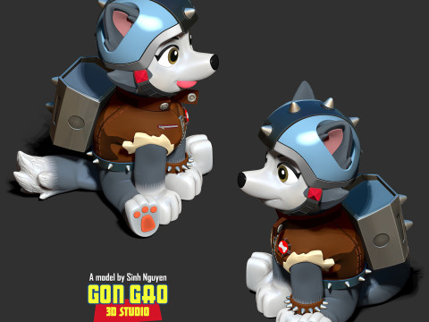 Paw Patrol - Gasket 3Dプリントモデル