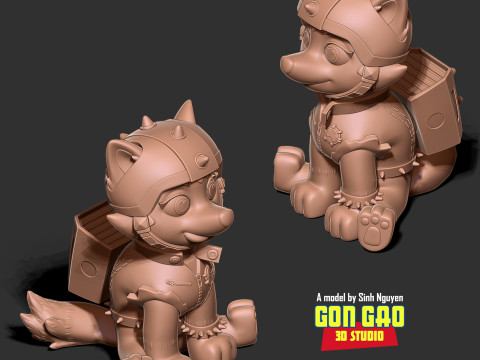 Paw Patrol - Gasket 3Dプリントモデル