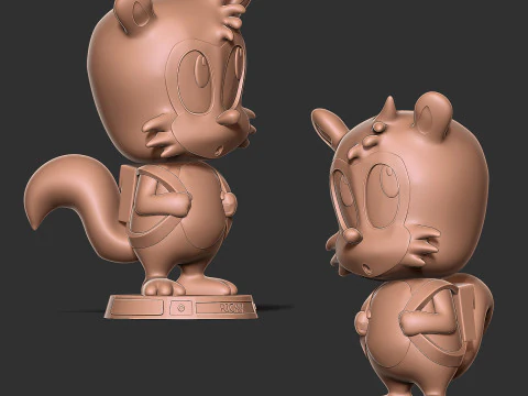 Ricky - Sonic the Hedgehog 3D Print Model