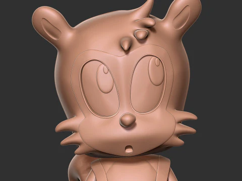 Ricky - Sonic the Hedgehog 3D Print Model