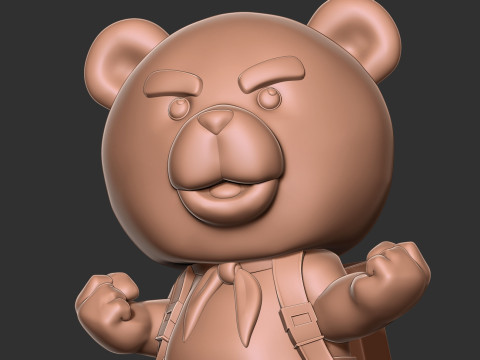 Ted the bear 3D Print Model