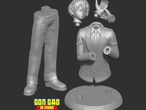 Shoto Todoroki - My Hero Academia Modello di stampa 3D