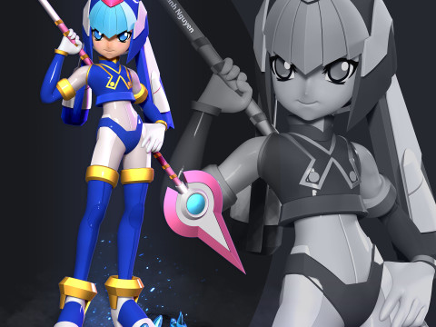 Fairy Leviathan Fanart 3D Print Model