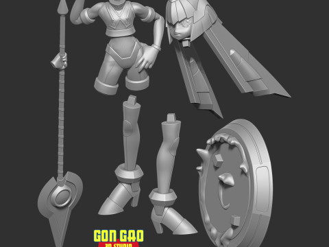 Fairy Leviathan Fanart Modelo de Impressão 3D