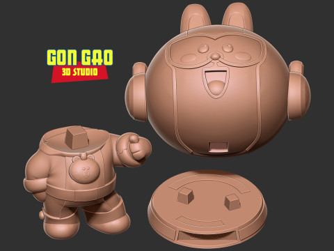 Кони Макс 3D Принт Модель