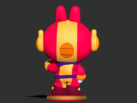 Konijn Max 3D printmodel