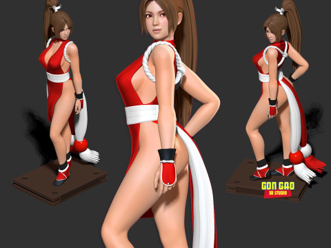 Mai Shiranui - nueva versión Modelo de impresión 3D