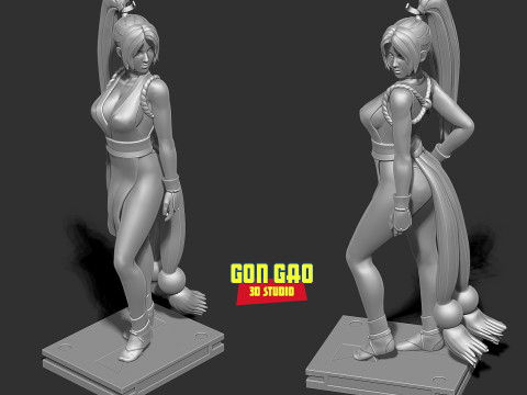 Mai Shiranui - nueva versión Modelo de impresión 3D