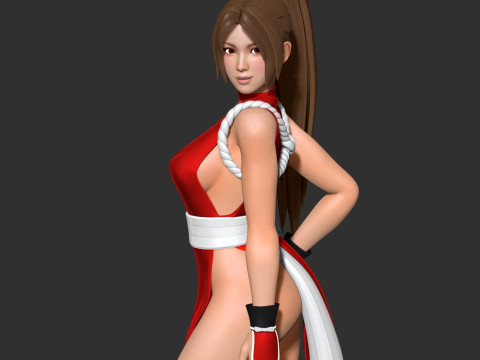 Mai Shiranui - nueva versión Modelo de impresión 3D