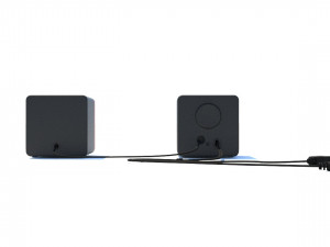 Black speakers mlab 3D Model