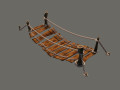 Rope bridge 3D Model