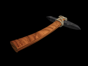stone pick Model 3D