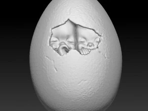 de uma estatueta Modelo de Impressão 3D