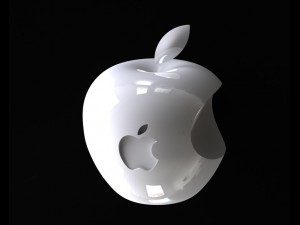 logo apple 3D 프린트 모델