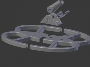 dd sensor housing of metal detector 3D Print Model