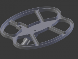 dd sensor housing of metal detector 3D Print Model