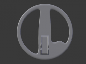 dd sensor housing of metal detector 200mm 3D Print Model