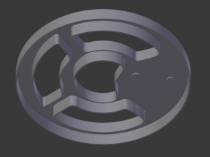 mono detector housing 200 mm 3D Baskı Modeli