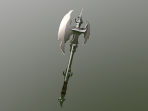 arcanium axe 3D Model