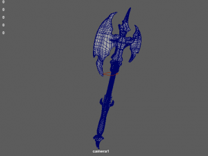 arcanium axe 3D Model
