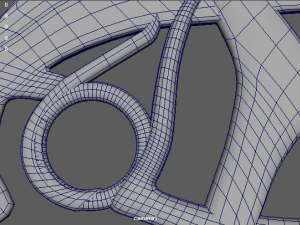 golden scythe 3D Model