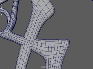 golden scythe 3D Model