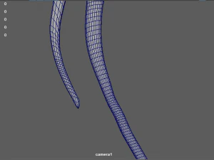 golden scythe 3D Model
