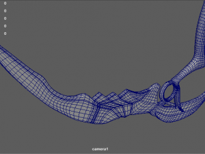 golden scythe Modelo 3D