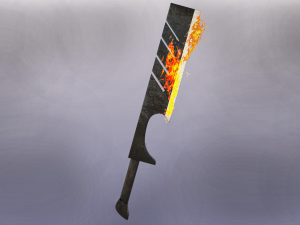 heavy sword 3D Model