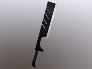 heavy sword Model 3D
