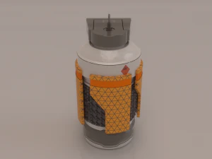 razer grenade 3D Model