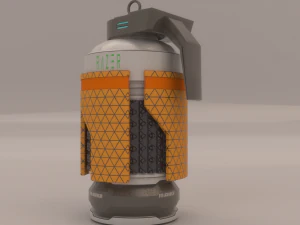 razer grenade 3D Model