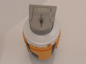 razer grenade 3D Model