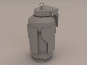 razer grenade 3D मॉडल