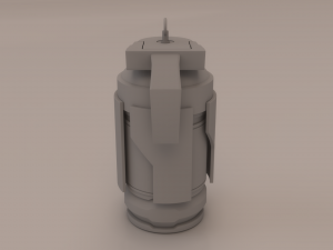 razer grenade 3D मॉडल