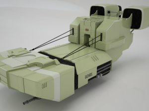 ragnarok battleship 3D Model