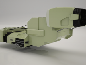 ragnarok battleship 3D Модель