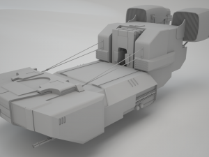 ragnarok battleship 3D Модель