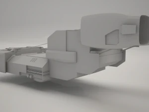 ragnarok battleship 3D Model