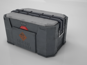 military box 3D Model