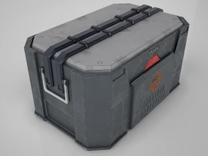 military box 3D Model