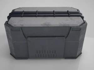 military box 3D Model