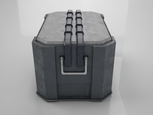 military box 3D Модель