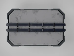 military box 3D Model