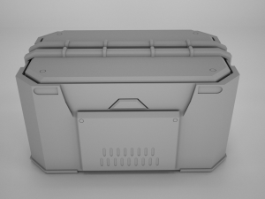 military box 3D Модель