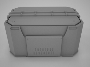 military box 3D Модель