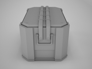 military box 3D Модель