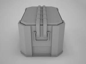 military box 3D Model