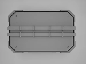 military box 3D Model