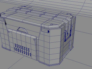 military box 3D Model